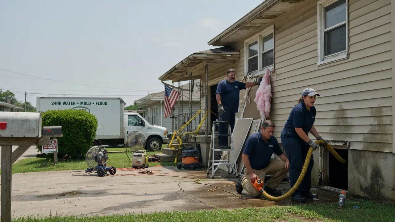Water Damage Repair in Braddock, PA near me